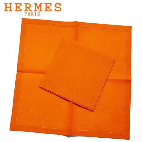 hermes napkin orange|hermes dishes for sale.